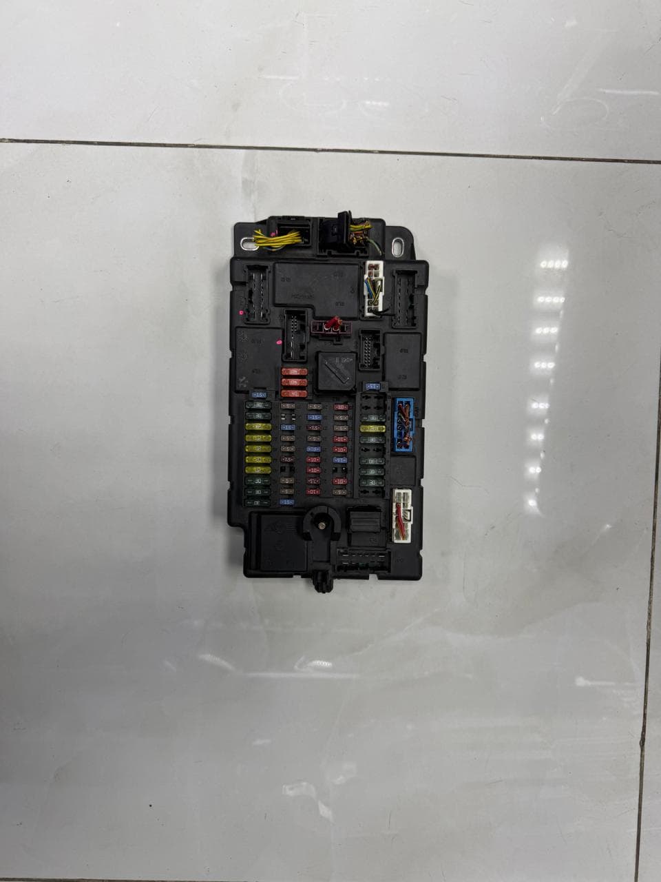A MINI fuse box and electrical control module